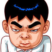 Samran Man 7 Sticker for LINE & WhatsApp | ZIP: GIF & PNG