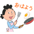 Sazae-san Anime Stickers