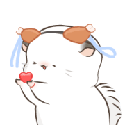 Simao and Bamao 6: Heartfelt Sticker for LINE & WhatsApp | ZIP: GIF & PNG