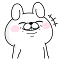 Sticker Day - Rabbit 100% and Friends Sticker for LINE & WhatsApp | ZIP: GIF & PNG