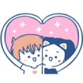 luoluoloveyou- Golden Drama Best Romance Sticker for LINE & WhatsApp | ZIP: GIF & PNG