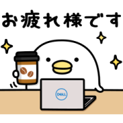 mame&co×DELL Sticker for LINE & WhatsApp | ZIP: GIF & PNG