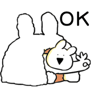 Extremely Rabbit Animated -WINTER- Sticker for LINE & WhatsApp | ZIP: GIF & PNG