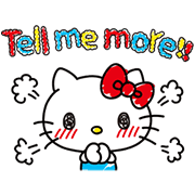 Hello Kitty's Quick Replies! Sticker for LINE & WhatsApp | ZIP: GIF & PNG