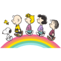 Snoopy and Friends (Buddy Words) Sticker for LINE & WhatsApp | ZIP: GIF & PNG
