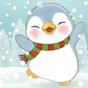 Soda Penguin and Friends Big Stickers Sticker for LINE & WhatsApp | ZIP: GIF & PNG