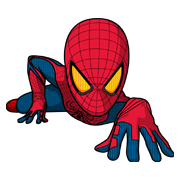 The Amazing Spider-Man Sticker for LINE & WhatsApp | ZIP: GIF & PNG