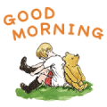 Winnie the Pooh (Classic Pooh) Sticker for LINE & WhatsApp | ZIP: GIF & PNG