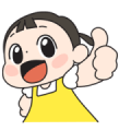 BOMI: Happy Bubbly Reactions Sticker for LINE & WhatsApp | ZIP: GIF & PNG
