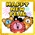 BT21 New Year’s [BIG] Stickers