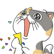 Catplease: Happy New Normal 2022 Sticker for LINE & WhatsApp | ZIP: GIF & PNG