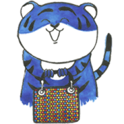 Dior Tiger Happy Holiday Dior Tiger Happy Holiday Sticker for LINE & WhatsApp | ZIP: GIF & PNG