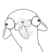 Godgwawa Eat Gina Good Ho Jia Yummy! Sticker for LINE & WhatsApp | ZIP: GIF & PNG