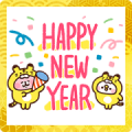 Kanahei’s New Year’s Stickers
