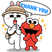 LINE Bubble 2 × Sesame Street Sticker for LINE & WhatsApp | ZIP: GIF & PNG