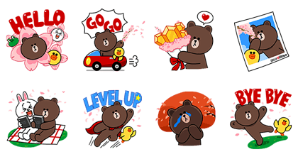 LINE POP (1704) Line Sticker GIF & PNG Pack: Animated & Transparent No Background | WhatsApp Sticker