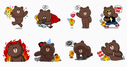 LINE POP (636) Line Sticker GIF & PNG Pack: Animated & Transparent No Background | WhatsApp Sticker