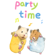 Life of Hamster Sukeroku 4 Sticker for LINE & WhatsApp | ZIP: GIF & PNG