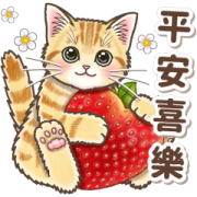 Pop-Up Stickers of Gentle Cats Pop-Up Stickers of Gentle Cats Sticker for LINE & WhatsApp | ZIP: GIF & PNG