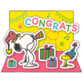 Snoopy Pop-Up Winter Greetings