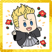 Tokyo Revengers New Year's Big Stickers Sticker for LINE & WhatsApp | ZIP: GIF & PNG