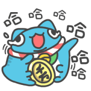 BugCat-Capoo CNY Stickers Sticker for LINE & WhatsApp | ZIP: GIF & PNG