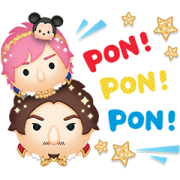 LINE: Disney TSUM TSUM 8th Anniversary LINE: Disney TSUM TSUM 8th Anniversary Sticker for LINE & WhatsApp | ZIP: GIF & PNG
