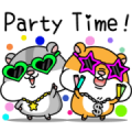 LINE SHOPPING × Kurakura Sticker for LINE & WhatsApp | ZIP: GIF & PNG