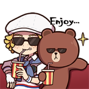 LINEFRIENDS|IdentityV Sticker for LINE & WhatsApp | ZIP: GIF & PNG