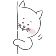 hokuohkurashi's cat stickers Sticker for LINE & WhatsApp | ZIP: GIF & PNG