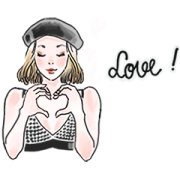 DIOR NEW LOOK STICKER DIOR NEW LOOK STICKER Sticker for LINE & WhatsApp | ZIP: GIF & PNG