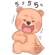 MANTOU Big Stickers Sticker for LINE & WhatsApp | ZIP: GIF & PNG