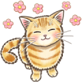 Pop-Up Stickers of Gentle Cats 2