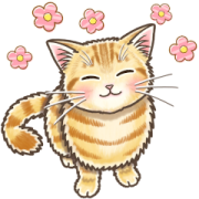 Pop-Up Stickers of Gentle Cats 2 Pop-Up Stickers of Gentle Cats 2 Sticker for LINE & WhatsApp | ZIP: GIF & PNG