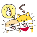 SHIBANBAN × NTT DOCOMO Sticker for LINE & WhatsApp | ZIP: GIF & PNG