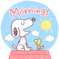 Snoopy's Everyday Phrases (Doodles) Sticker for LINE & WhatsApp | ZIP: GIF & PNG
