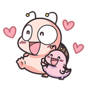 Tumurin Fall in Love Tumurin Fall in Love Sticker for LINE & WhatsApp | ZIP: GIF & PNG