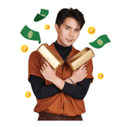 Everyday Life with ID Issarapong Sticker for LINE & WhatsApp | ZIP: GIF & PNG