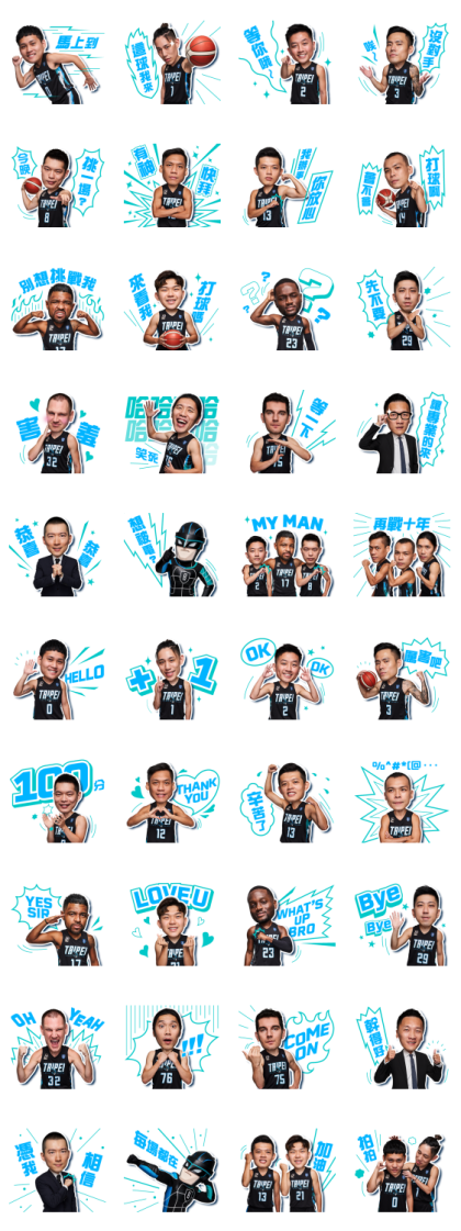 Handsome Every Day with the Braves Line Sticker GIF & PNG Pack: Animated & Transparent No Background | WhatsApp Sticker