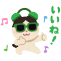Irasutoya ＆ LINE MUSIC Sticker for LINE & WhatsApp | ZIP: GIF & PNG
