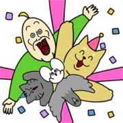 JJALTOON: WooDangTangTang Beast Friends Sticker for LINE & WhatsApp | ZIP: GIF & PNG
