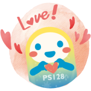 Let's welcome PS128 ambassador ,LeLe ! Sticker for LINE & WhatsApp | ZIP: GIF & PNG
