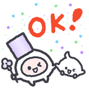 Shirosae Shiron chan Sticker for LINE & WhatsApp | ZIP: GIF & PNG