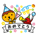 TV Osaka 40th Anniversary Stickers
