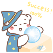 BearPlease Believe Sticker for LINE & WhatsApp | ZIP: GIF & PNG