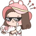 GaemDang Big Stickers Sticker for LINE & WhatsApp | ZIP: GIF & PNG