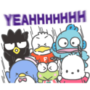 Hapidanbui Yell! Sticker for LINE & WhatsApp | ZIP: GIF & PNG