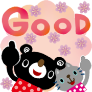 Picture Book-BURAKUMA and CHIBINEKO Picture Book-BURAKUMA and CHIBINEKO Sticker for LINE & WhatsApp | ZIP: GIF & PNG