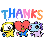 BT21 UTOPIA Cutesy Sketches Sticker for LINE & WhatsApp | ZIP: GIF & PNG