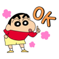Brown Farm × Crayon Shin Chan Sticker